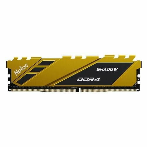 Оперативная память Netac Shadow 16 ГБ DDR4 3200 МГц DIMM CL16 (NTSDD4P32SP-16Y) 