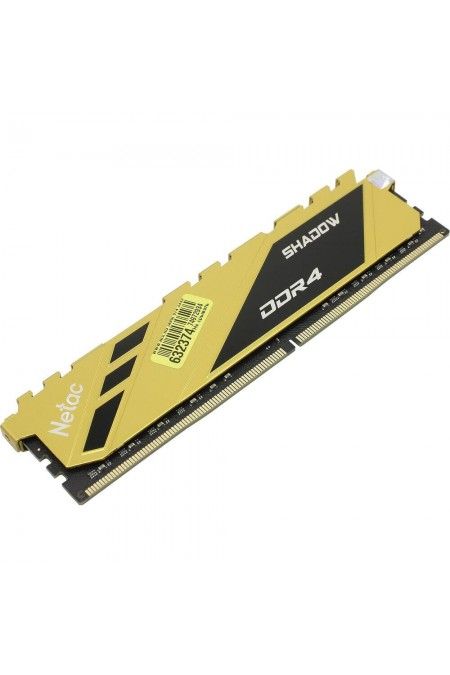 Оперативная память Netac Shadow 16 ГБ DDR4 3200 МГц DIMM CL16 (NTSDD4P32SP-16Y) 3