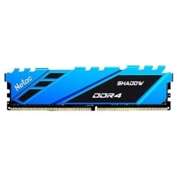 Оперативная память Netac Shadow Blue 16 ГБ DDR4 2666 МГц DIMM C19 (NTSDD4P26SP-16B)