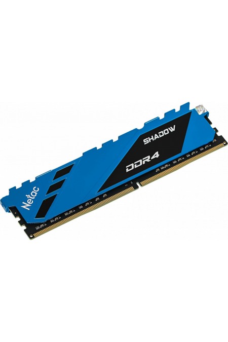 Оперативная память Netac Shadow Blue 16 ГБ DDR4 2666 МГц DIMM C19 (NTSDD4P26SP-16B) 3