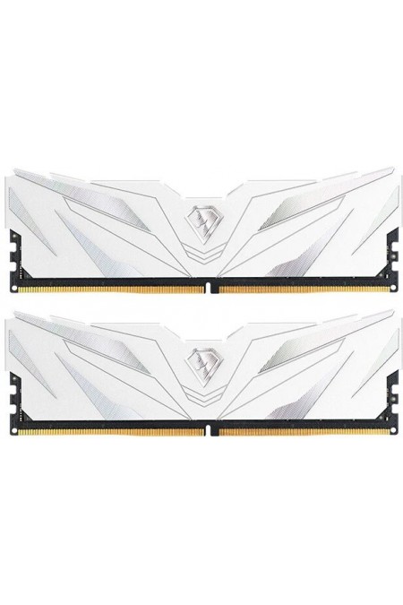 Оперативная память Netac Shadow II White 32 ГБ (16 ГБ x 2 шт.) DDR5 6000 МГц DIMM CL38 (NTSWD5P60DP-32W) 