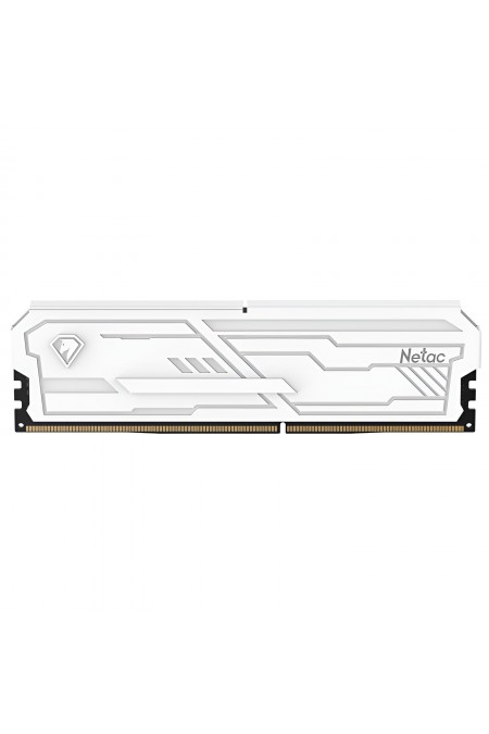 Оперативная память Netac Shadow III White 32 ГБ (16 ГБ x 2 шт.) DDR5 6000 МГц DIMM C30 (NTSHD5P60DP-32W) 