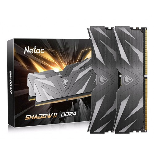 Оперативная память Netac Shadow ll (16 ГБ x 2 шт.) DDR4 3200 МГц DIMM CL16 (NTSWD4P32DP-32K) 7