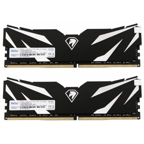 Оперативная память Netac Shadow ll (16 ГБ x 2 шт.) DDR4 3200 МГц DIMM CL16 (NTSWD4P32DP-32K) 8