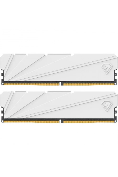 Оперативная память Netac Shadow S White 16 ГБ (8 ГБ x 2 шт.) DDR4 3600 МГц DIMM C18 (NTSSD4P36DP-16W) 