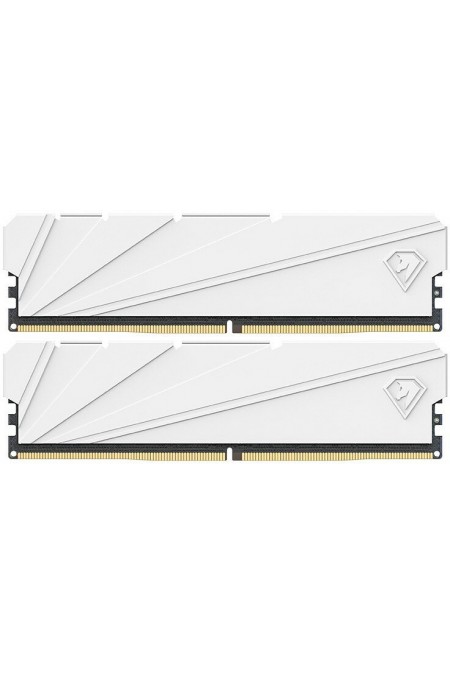 Оперативная память Netac Shadow S White 32 ГБ (16 ГБ x 2 шт.) DDR4 3200 МГц DIMM C16 (NTSSD4P32DP-32W) 