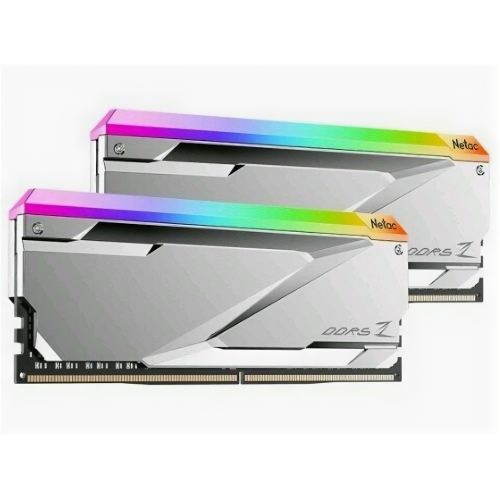Оперативная память Netac Z RGB 32 ГБ (16 ГБ x2) DDR5 7200 МГц DIMM CL34 (NTZED5P72DP-32S) 