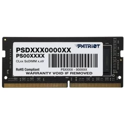 Оперативная память Patriot Memory 8 ГБ DDR4 2133 МГц SODIMM CL15 (PSD48G213381S)