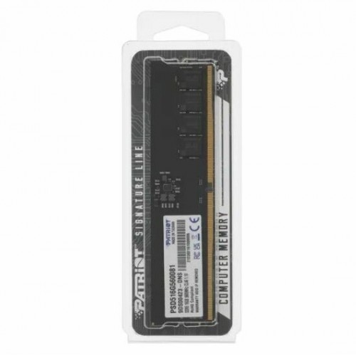 Оперативная память Patriot Memory Signature 16 ГБ DDR5 5600 МГц DIMM CL46 (PSD516G560081) 5