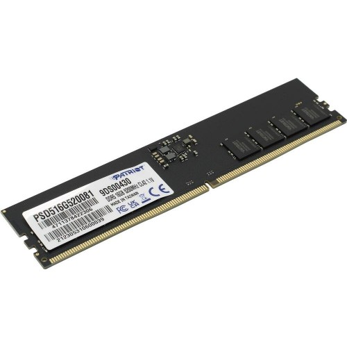 Оперативная память Patriot Memory Signature Line 16 ГБ DDR5 5200 МГц DIMM CL16 (PSD516G520081) 5
