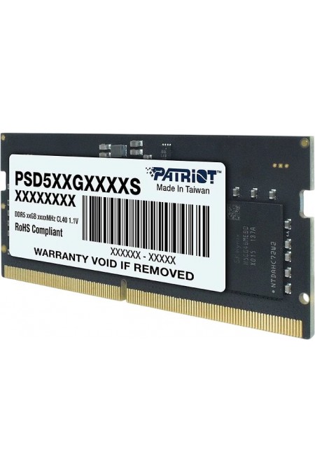 Оперативная память Patriot Memory Signature Line 32 ГБ DDR5 5600 МГц SODIMM CL46 (PSD532G56002S) 4