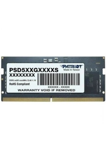Оперативная память Patriot Memory Signature Line 8 ГБ DDR5 5600 МГц SODIMM CL46 (PSD58G560041S) 