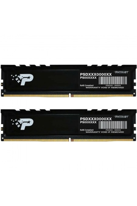 Оперативная память Patriot Memory Signature Premium 32 ГБ (16 ГБ x 2 шт.) DDR5 5600 МГц DIMM CL46 (PSP532G5600KH1) 