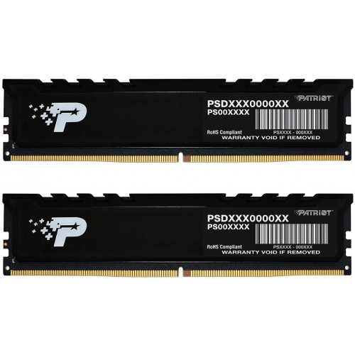 Оперативная память Patriot Memory Signature Premium 64 ГБ (32 ГБ x 2 шт.) DDR5 4800 МГц DIMM CL40 (PSP564G4800KH1) 3