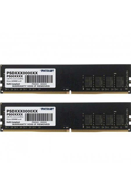 Оперативная память Patriot Memory SL 16 ГБ (8 ГБ x 2 шт.) DDR4 3200 МГц DIMM CL22 (PSD416G3200K) 