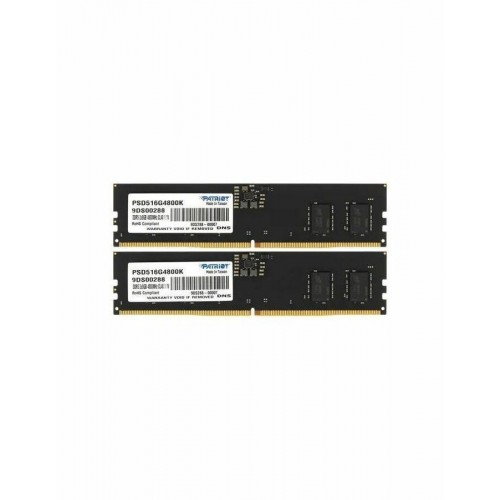 Оперативная память Patriot Memory SL 16 ГБ (8 ГБ x 2 шт.) DDR5 4800 МГц DIMM CL40 (PSD516G4800K) 8