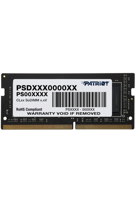 Оперативная память Patriot Memory SL 16 ГБ DDR4 3200 МГц SODIMM CL22 (PSD416G32002S) 