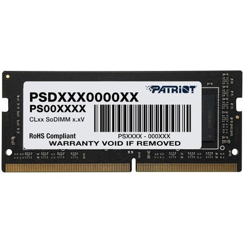 Оперативная память Patriot Memory SL 16 ГБ DDR4 3200 МГц SODIMM CL22 (PSD416G320081S) 