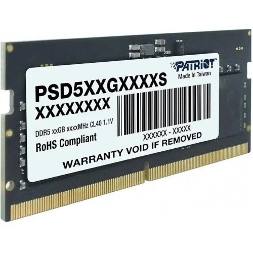 Оперативная память Patriot Memory SL 16 ГБ DDR5 4800 МГц SODIMM CL40 (PSD516G480081S) 2