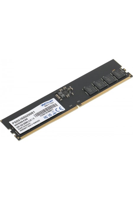 Оперативная память Patriot Memory SL 16 ГБ DDR5 5200 МГц DIMM CL42 (PSD516G520081S) 1