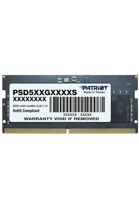 Оперативная память Patriot Memory SL 16 ГБ DDR5 5600 МГц SODIMM (PSD516G560081S) 