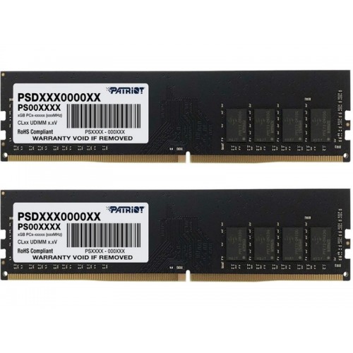 Оперативная память Patriot Memory SL 32 ГБ (16 ГБ x 2 шт.) DDR4 3200 МГц DIMM CL22 (PSD432G3200K) 