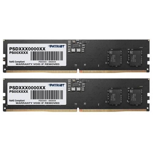 Оперативная память Patriot Memory SL 32 ГБ (16 ГБ x 2 шт.) DDR5 4800 МГц DIMM CL40 (PSD532G4800K) 
