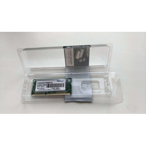 Оперативная память Patriot Memory SL 4 ГБ DDR3 1600 МГц SODIMM CL11 (PSD34G160081S) 6