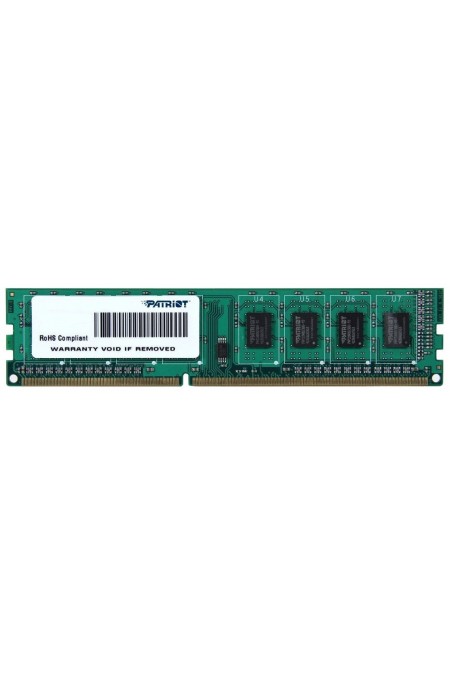 Оперативная память Patriot Memory SL 4 ГБ DDR3L 1600 МГц DIMM CL11 (PSD34G1600L81) 1