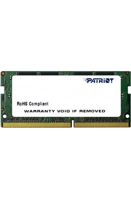 Оперативная память Patriot Memory SL 4 ГБ DDR3L 1600 МГц SODIMM CL11 (PSD34G1600L81S) 
