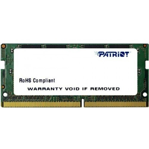 Оперативная память Patriot Memory SL 4 ГБ DDR3L 1600 МГц SODIMM CL11 (PSD34G1600L81S) 