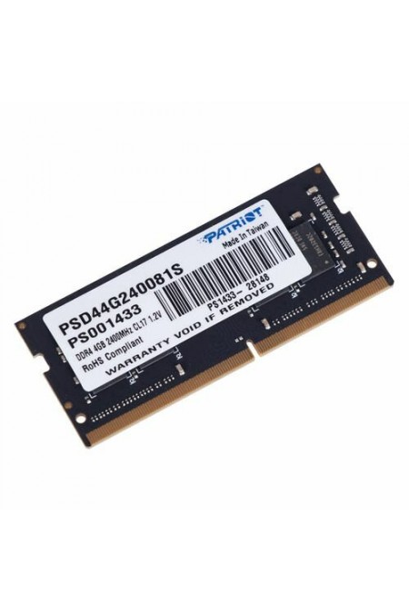 Оперативная память Patriot Memory SL 4 ГБ DDR4 2400 МГц SODIMM CL17 (PSD44G240081S) 2