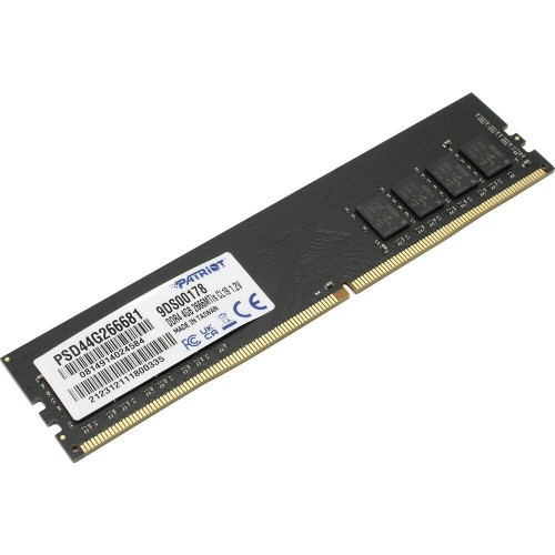 Оперативная память Patriot Memory SL 4 ГБ DDR4 2666 МГц DIMM CL19 (PSD44G266681) 1
