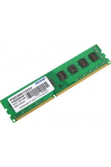 Оперативная память Patriot Memory SL 8 ГБ DDR3 1333 МГц DIMM CL9 (PSD38G13332) 