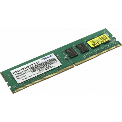 Оперативная память Patriot Memory SL 8 ГБ DDR4 2133 МГц DIMM CL15 (PSD48G213381) 7