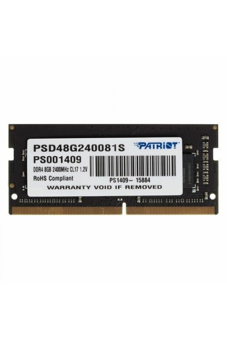 Оперативная память Patriot Memory SL 8 ГБ DDR4 2400 МГц SODIMM CL17 (PSD48G240081S) 3