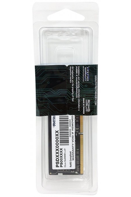 Оперативная память Patriot Memory SL 8 ГБ DDR4 2400 МГц SODIMM CL17 (PSD48G240081S) 5