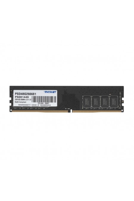 Оперативная память Patriot Memory SL 8 ГБ DDR4 2666 МГц DIMM CL19 (PSD48G266681) 