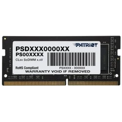 Оперативная память Patriot Memory SL 8 ГБ DDR4 2666 МГц SODIMM CL19 (PSD48G266681S)