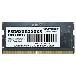Оперативная память Patriot Memory SL 8 ГБ DDR5 4800 МГц SODIMM CL40 (PSD58G480041S)