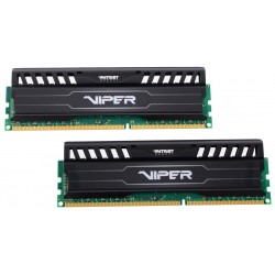 Оперативная память Patriot Memory VIPER 3 16 ГБ (8 ГБ x 2 шт.) DDR3 1600 МГц DIMM CL10 (PV316G160C0K)