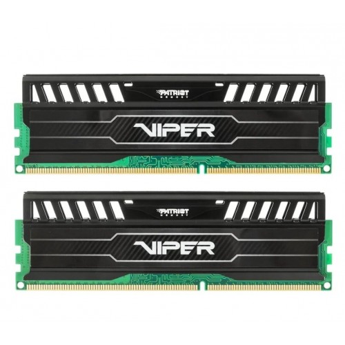 Оперативная память Patriot Memory VIPER 3 8 ГБ (4 ГБ x 2 шт.) DDR3 1600 МГц DIMM CL9 (PV38G160C9K) 