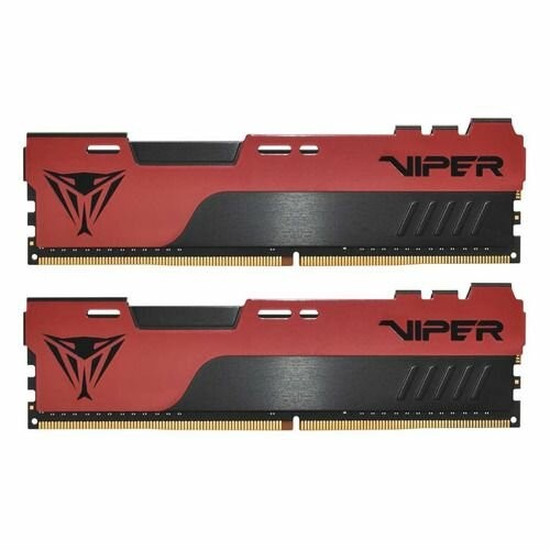 Оперативная память Patriot Memory VIPER ELITE II 16 ГБ (8 ГБ x 2 шт.) DDR4 4000 МГц DIMM CL20 (PVE2416G400C0K) 