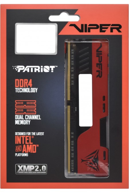 Оперативная память Patriot Memory VIPER ELITE II 8 ГБ DDR4 3600 МГц DIMM CL20 (PVE248G360C0) 8
