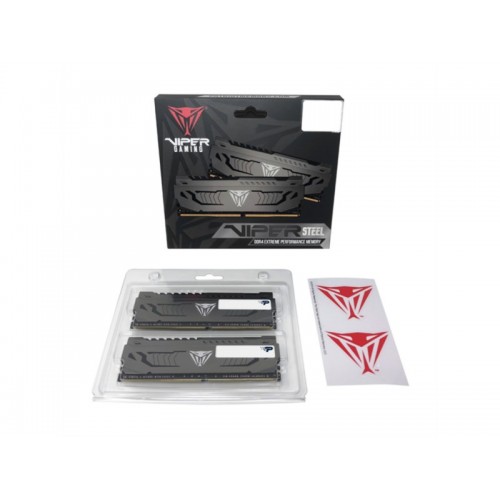Оперативная память Patriot Memory VIPER STEEL 64 ГБ (32 ГБ x 2 шт.) DDR4 3200 МГц DIMM CL16 (PVS464G320C6K) 5