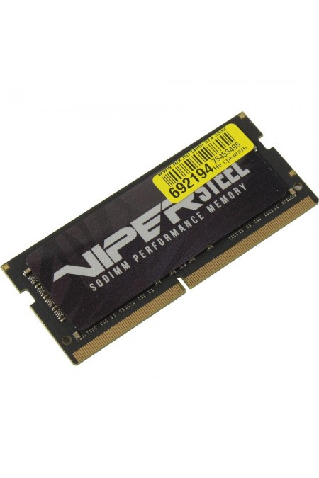 Оперативная память Patriot Memory VIPER STEEL 8 ГБ DDR4 3200 МГц SODIMM CL18 (PVS48G320C8S) 1