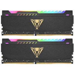 Оперативная память Patriot Memory VIPER STEEL RGB 32 ГБ (16 ГБ x 2 шт.) DDR4 3200 МГц DIMM CL18 (PVSR432G320C8K)