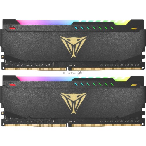 Оперативная память Patriot Memory VIPER STEEL RGB 64 ГБ (32 ГБ x 2 шт.) DDR4 3200 МГц DIMM CL18 (PVSR464G320C8K) 9