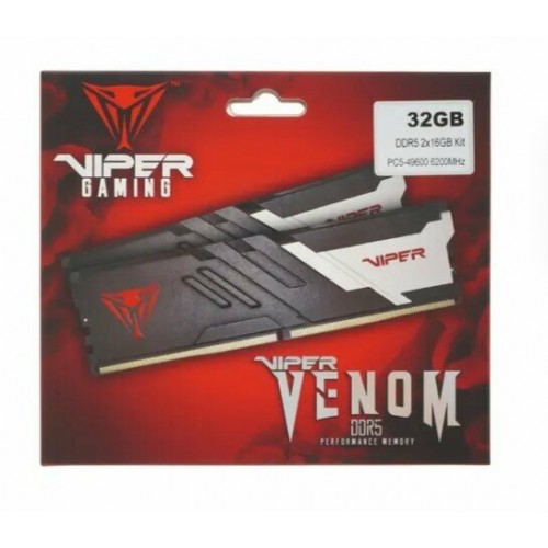 Оперативная память Patriot Memory VIPER Venom 32 ГБ (16 ГБ x 2 шт.) DDR5 6200 МГц DIMM CL40 (PVV532G620C40K) 9