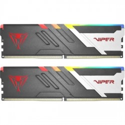 Оперативная память Patriot Memory Viper Venom RGB 64 ГБ (32 ГБ x 2 шт.) DDR5 6000 МГц DIMM CL30 (PVVR564G600C30K)